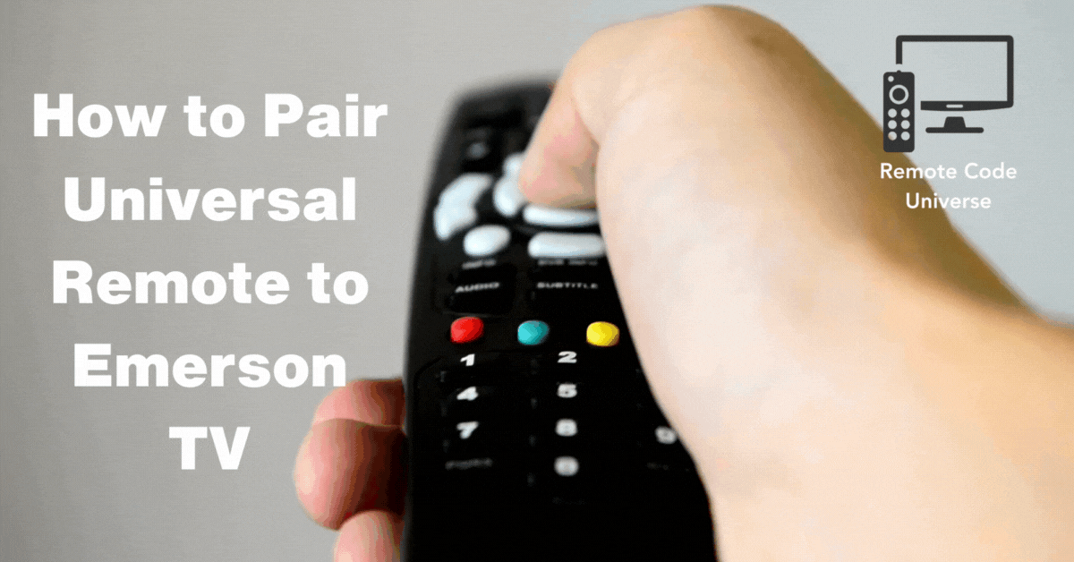 universal remote codes for emerson tv